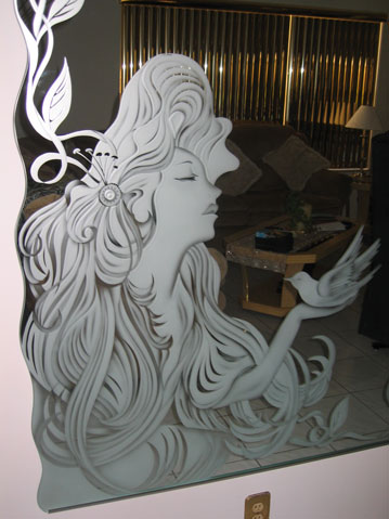 Custom-Mirror-Etching